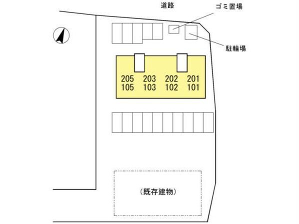 メルベーユプレイスⅡの物件外観写真